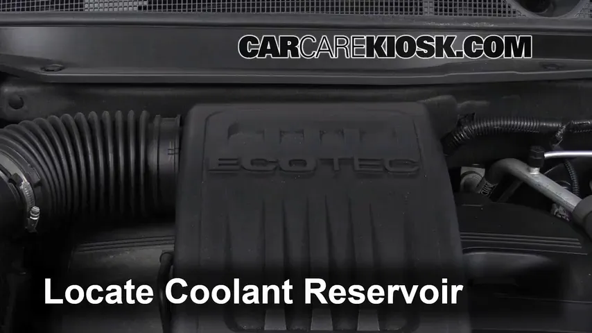2012 Chevrolet Equinox LT 2.4L 4 Cyl. FlexFuel Coolant (Antifreeze) Flush Coolant